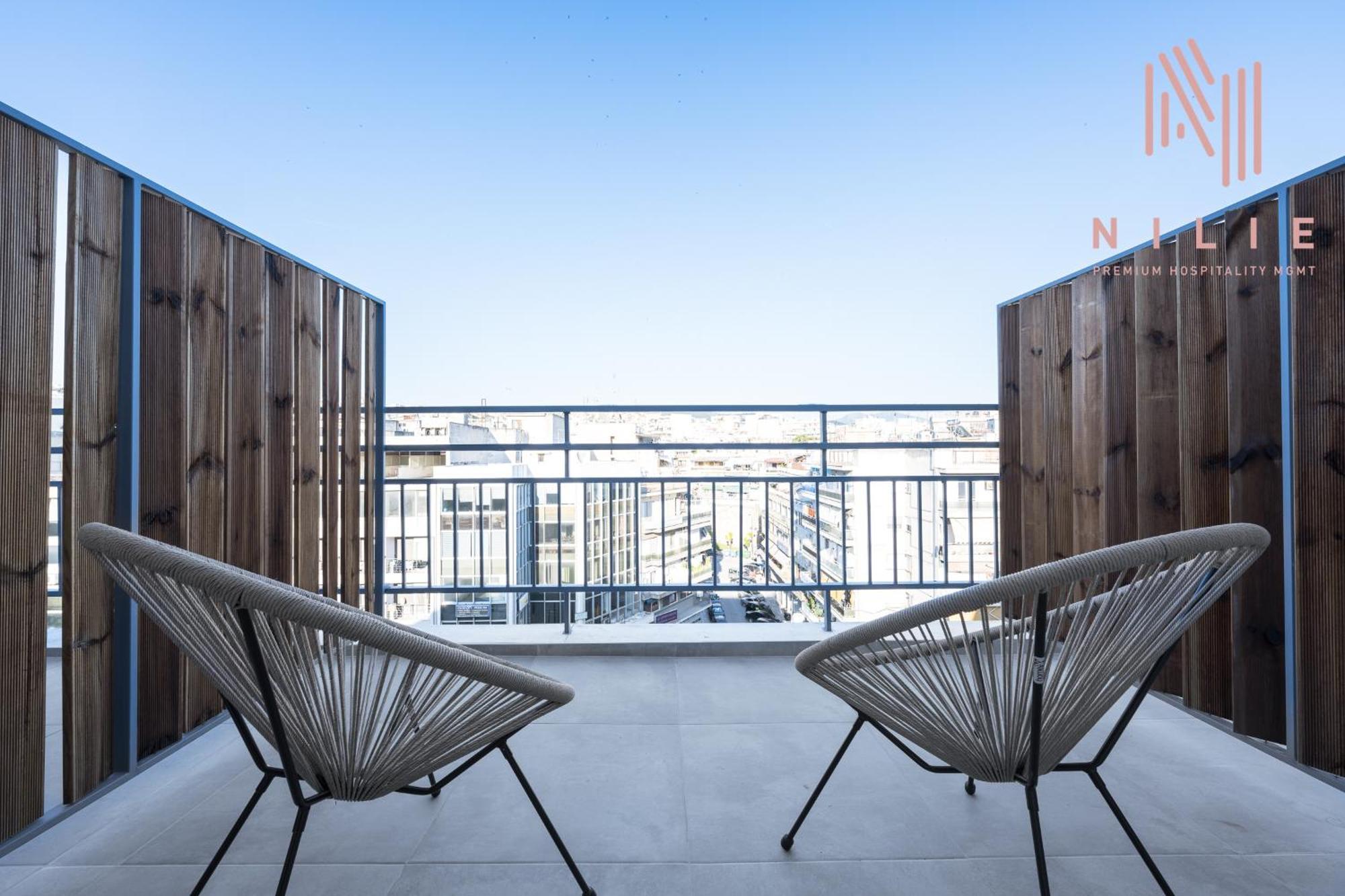 V1 Penthouse, Nilie Hospitality Mgmt Apartment Thessaloniki Exterior photo